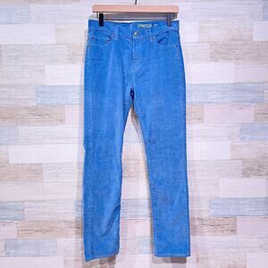 CREWCUTS Stretch Corduroy Pants Blue Straight Leg Cotton Casual J Crew Boys 14
